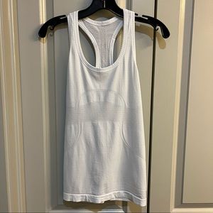 Swiftly tank top white Lululemon 6